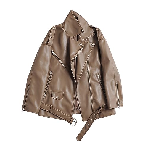 Veste en cuir ample femmes Dninmim pour ne plus sacrifier le confort