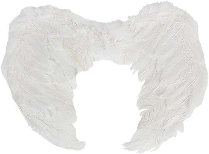 WeenkillyHalloween Party Costumes Angel Costume Easy to Put on and Adjust Feather Angel Wings Fairy Wings for Women