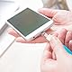 OneNine 4 Stück Staubschutz Stecker Kompatibel mit iPhone 14, 13, 12, 11, Pro, Mini, X, XS, XR, 7, 8, 6, Plus, Max, iPad Mini 4, 3, 2 - Silikon - Transparent - Langlebig - Portabdeckung