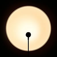 Vista 9 de EIUY Lámpara de puesta de sol, luz nocturna de proyección LED, rotación de 360 grados, luz romántica de arco iris, carga USB para fotografía, 11.024