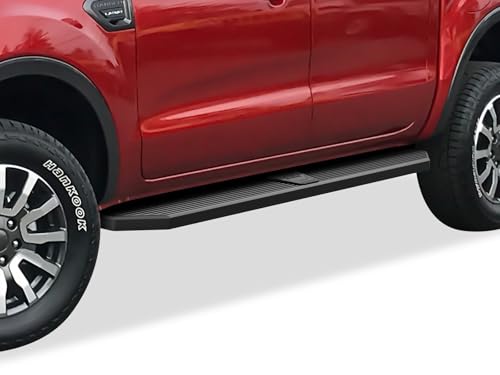 Estribos negros de acero inoxidable Tuxtreme 6" para Ford Ranger