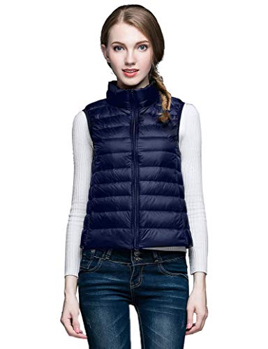 Camii Mia-Puffer-Vest-for-Women-Winter Vest Ultra Lightweight Down Packable Water Resistant Warm Zipper