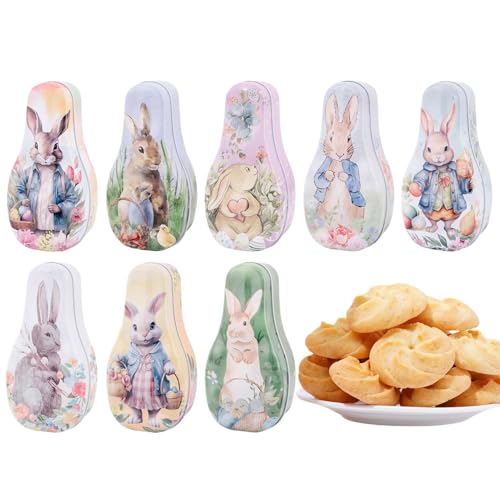 Genérico Cajas de Metal para Pascua |...