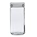 Anchor Hocking 2-Quart Stackable Jars with Glass Lids, Set of 4