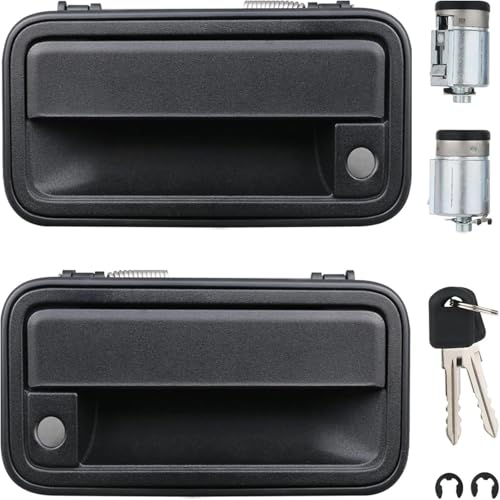 �Ԃ̃h�A�n���h�� �t�����g���A���E�O���n���h�� �ԊO���h�A�n���h���i���b�N�V�����_�[���L�[�t���j Suburban�ɓK�� C/K1500 C/K2500 C/K3500 GMC�ɓK��