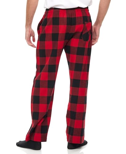 Image of Andrew Scott Men's Flannel Drawstring Pajama Pants | Plush Flannel Fleece | Pockets | Drawstring