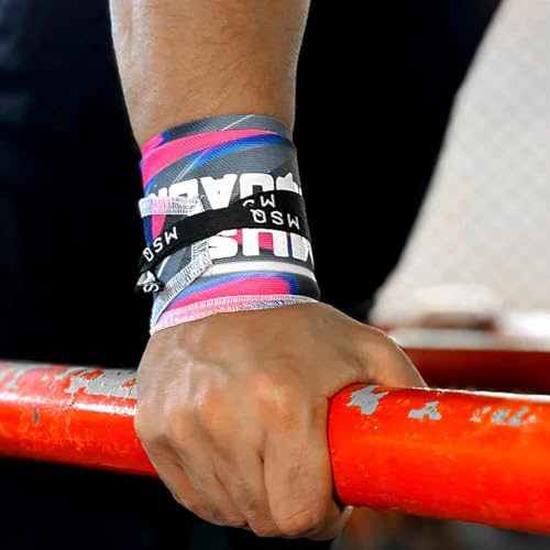Image of Wrist Wraps for Calisthenics & Weightlifting - Heavy Duty Wrist Support & Stability (Urban Streetwear)