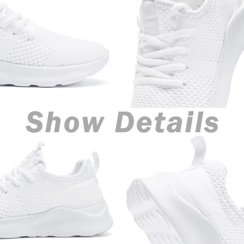 Image of Womens Tennis Shoes Sneakers Walking Running Gym Athletic Slip Resistant Shoes Casual Workout Shoes for Women Lightweight Breathable Comfortable
