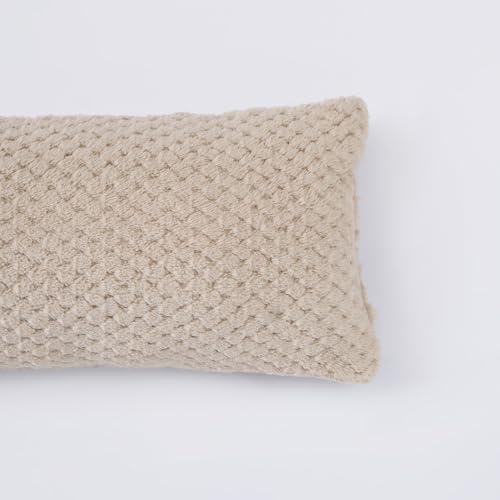 OHS Waffle Fleece Draught Excluder for Doors, Decorative Home Accessories Under Door Draft Stopper Energy Saving Stopper for Living Room Bedroom Kitchen, Mink 90 x 20cm - Cosy Home Interiors OHS Waffle Fleece Draught Excluder for Doors, Decorative Home Accessories Under Door Draft Stopper Energy Saving Stopper for Living Room Bedroom Kitchen, Mink 90 x 20cm - Image 9