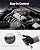 DULFINE Safety Work Gloves MicroFoam Nitrile Coated-3 Pairs Pack,Seamless Knit Nylon Glove with Black Micro-Foam Nitrile Grip,Ideal for General Purpose,Automotive,Home Improvement,Painting(Large)