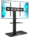 FITUEYES Swivel TV Stand with Mount Height Adjustable for 32-75 Inch