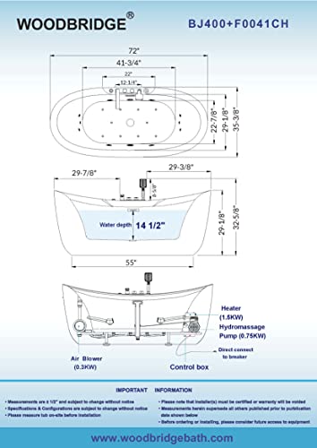 Luxury Bathtub Whirlpool Massage System