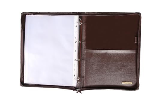 Image of Sukeshcraft Pu Multiuse 25 File Sleeve for Documents, Certificates, Fixed Deposit Receipt, Portfolio A4 Size Documents Holder for Sports, Office, Home, School