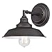 Westinghouse Lighting 6343500 Indoor Wall Fixture, 1-Light Sconce, Oil Rubbed Bronze/White