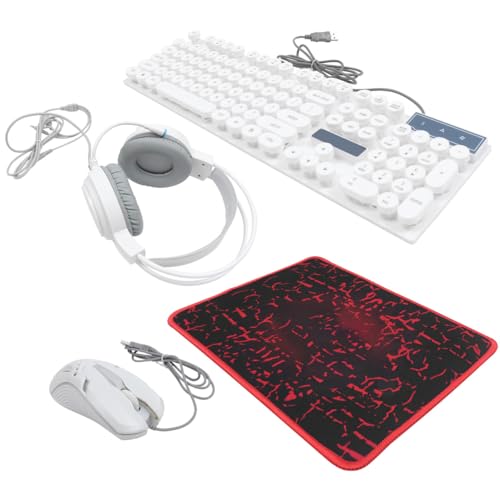 POPETPOP 1 �Z�b�g �}�E�X�{�^���Z�b�g Rgb �L�[�{�[�h �Q�[�~���O�L�[�{�[�h �L�[�{�[�h �w�b�h�Z�b�g �R���{ Usb�L�[�{�[�h�R���{ �Q�[���I�[�o�[�C���[�w�b�h�z�� ���C���{�[�L�[�{, W47047S37BO01Y