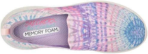 Skechers Women's Ultra Flex Sneaker, Lvmt=Lavender, Multi, 9.5 | Image 4