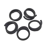 Farbe schwarz 5er Kraftstofffilter für HUSQVARNA 340 345 346 350 362 365 371 372 372XP Kettensäge