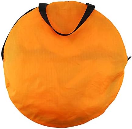 Lightbuddy 42" Downwind Wind Paddle Popup Board Windsurfing Kayak Sail Kit Kayak Wind Sail Kayak Accessories (Orange)