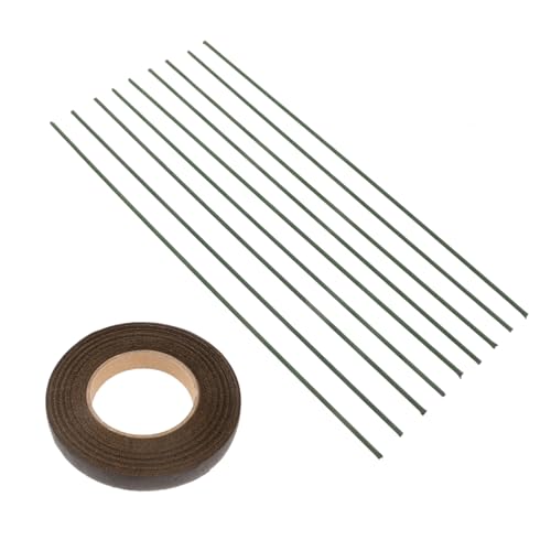 BELLIFFY Ramas De Flores Artificiales De Hierro Kit De Bricolaje Para Flores Decorativas