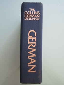 Hardcover Collins German-English, English-German Dictionary Book