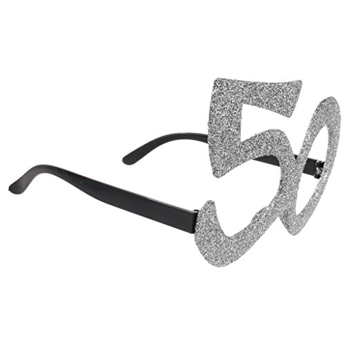 Compleanno Occhiali di Vetro 50 Anni Età Festa
