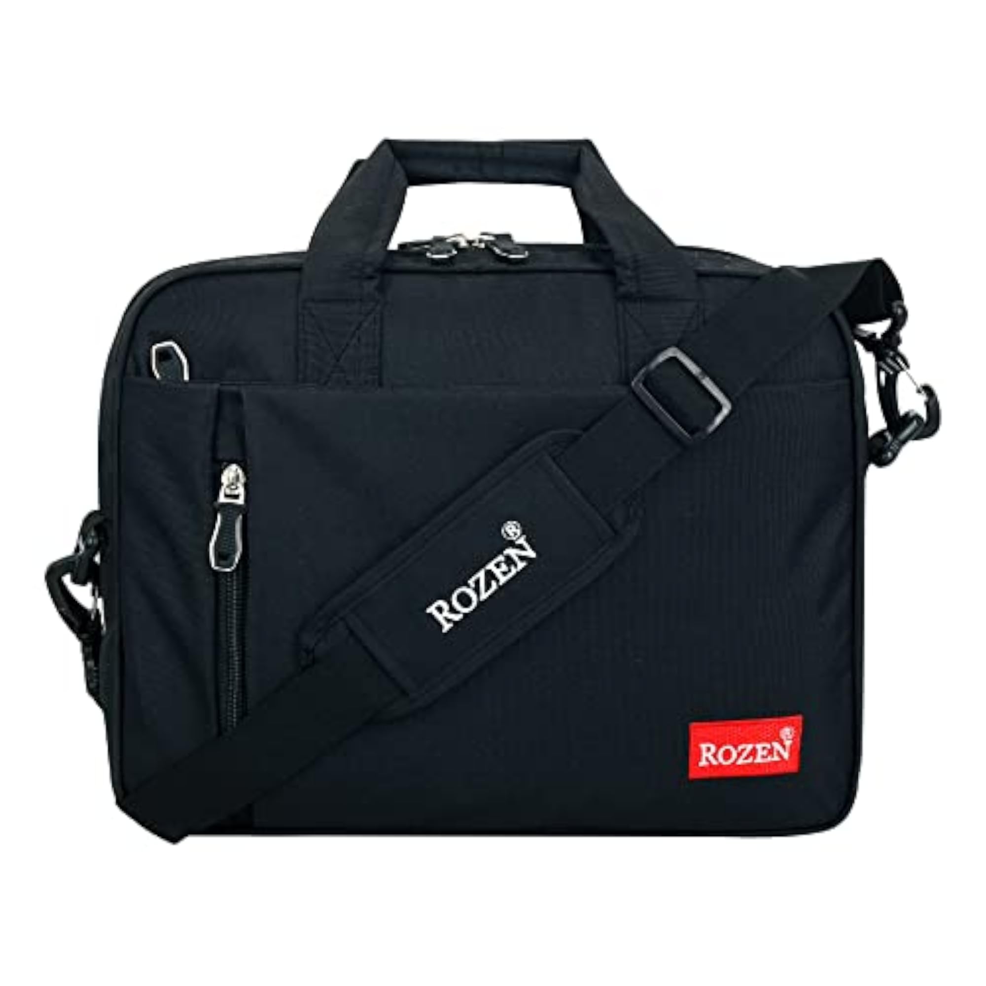 15.6 inch Laptop Briefcase Shoulder Sling Bag for Men and Women