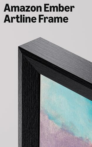 Image of Amazon Ember Artline Black Oak Frame for 55 inch art TV