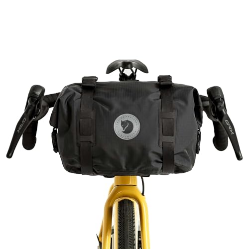 Sacoche vélo rolltop Fjällräven étanche et amovible noire