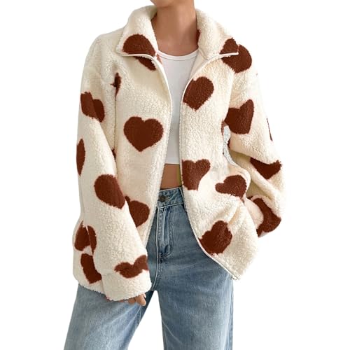 Cardigan polaire surdimensionné femme doux pour affronter le froid