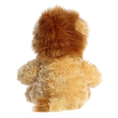 Aurora Snuggly Tubbie WubbiesTM Lion Stuffed Animal - Comforting Companion - Imaginative Play - Brown 10.5 Inches
