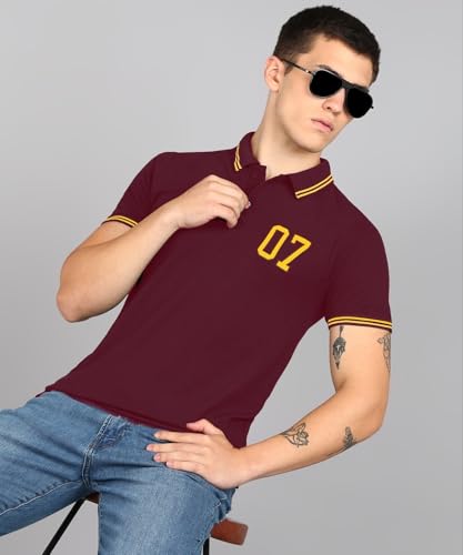 Image of INKKR Men's Soild Half Sleeve Polo T-Shirt Combo