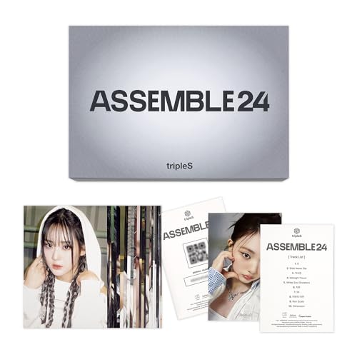 Triples - 1St Album [Assemble24] (Qr Ver.) Postcard Set + Accordion Postcard + Track List Postcard + Qr Postcard