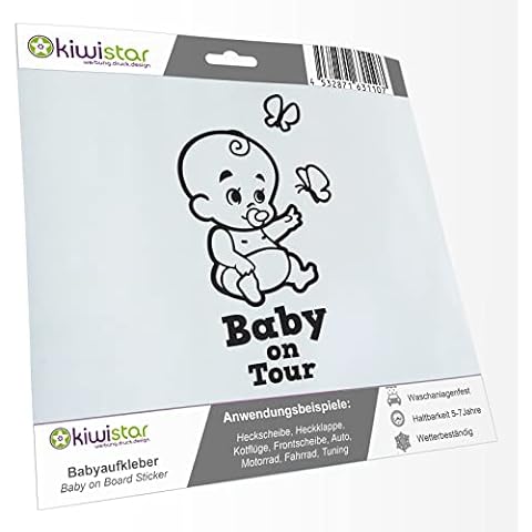 Pegatinas de bebé Kiwistar Baby on Tour Cover
