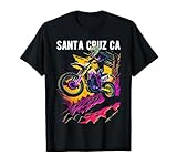 Santa Cruz CA Motocross Dirt Bike Motorrad Design T-Shirt