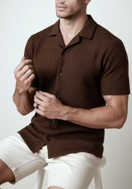 Image of Men's Slim Fit Formal Shirt | Premium Cotton Long Sleeve Shirt for Office, Business & Party