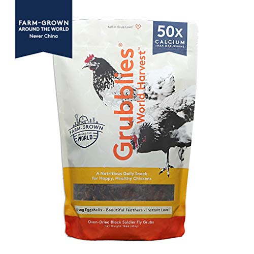 Grubblies World Harvest - 1 lb. - Get 50x More Calcium Than Mealworms