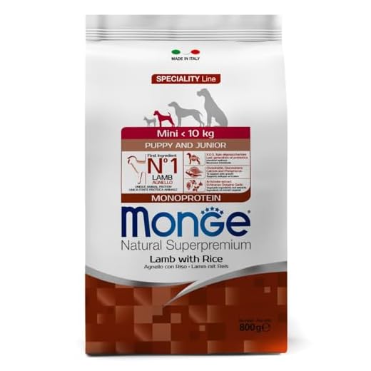 Monge Premium Adult Mini Agnello-Riso 800 g