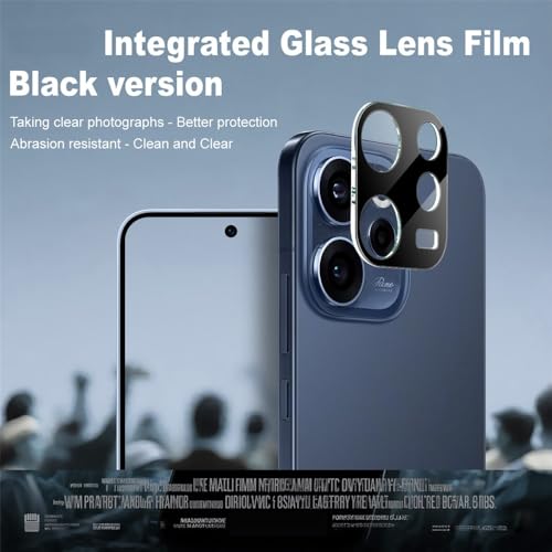 Image of 4youquality Back Camera Lens Protector Compatible with Oppo Reno 15 Pro (1 Pack) | 9H Tempered Glass Camera Guard | Military-Grade Anti Scratch Protection | Ultra Clear HD Lens Film | Bubble-Free Easy Installation | Case Friendly