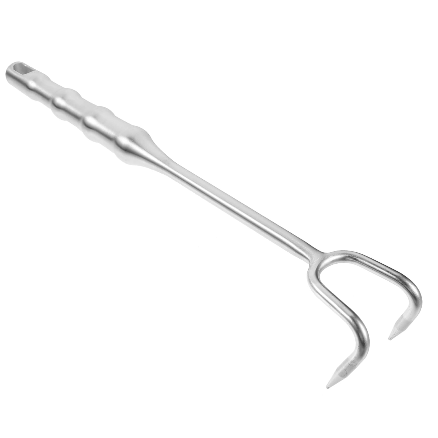 HAKIDZEL Stainless Steel Meat Hook Bbq Food Flipper Tool for Easy Handling Kitchens Restaurants and Barbecue Shops Design