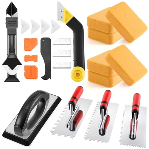 CraftyDream 23 Piece Tile Trowel Kit