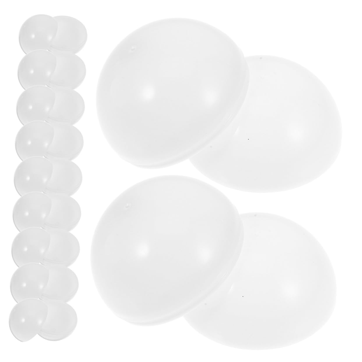 CORHAD DIY Prize Capsules 25pcs Plastic Empty Round Balls Games for Birthday Party
