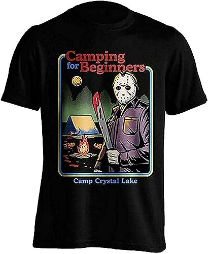opinion Friday The 13Th - Camping for Beginners Mens T Shirt Camisetas y Tops(XX-Large)