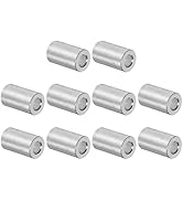 Amazon | uxcell アルミスペーサー 5mmボア 10mm外径 5mm長ネジ
