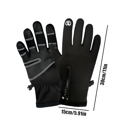 Gants chauffants rechargeables USB tactiles de cyclisme et construction