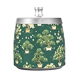 Almohadilla antideslizante: nuestra parte inferior de los juegos de ceniceros para cigarrillos al aire libre está equipada con una almohadilla antideslizante para evitar resbalones y arañazos en la parte superior de la mesa, mejorando tu experiencia general de fumar.