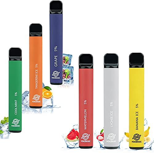 Puff Bar,Disposable Brushes,Fruit Flavour-6PCS