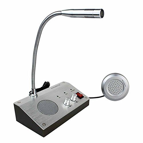 image for Higoo ZDL-9908 Bank/Office/Store/Station Counter Window Intercom Syste