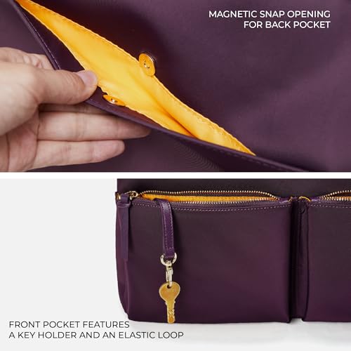 Image of MOKOBARA The Bliss Tote | Women Tote Bag For Office Use With Vegan Leather & Matte Finish, Multiple Compartments & Zipper Closure, Lightweight & Durable Design For Work & Travel