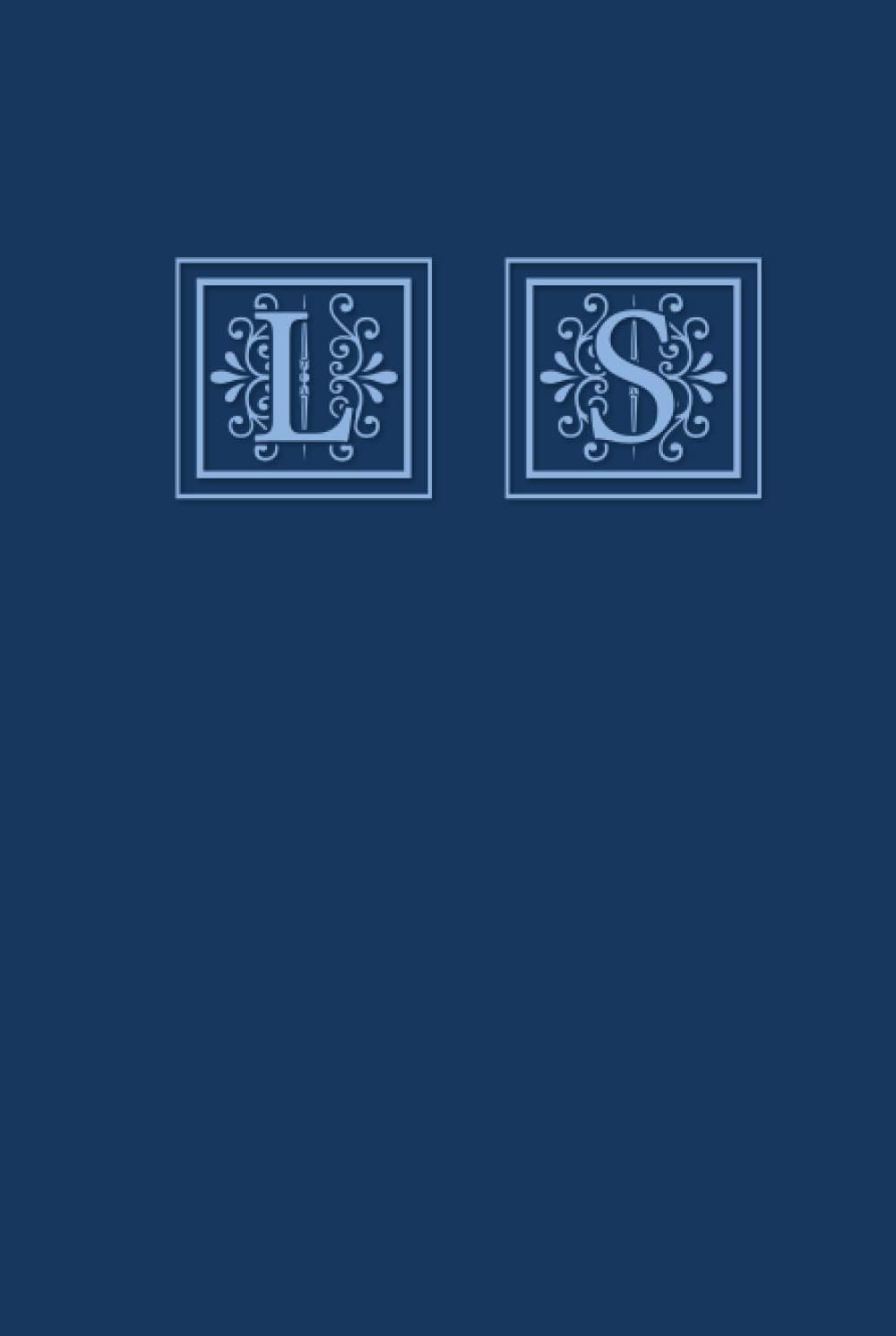 L S: A Special Personalized Gift Idea For People with Initials L S - 6x9 Journal with 200 Lined Pages