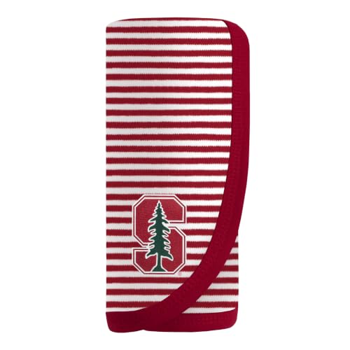 Image of Creative Knitwear College Baby NCAA Infant Striped /Solid Blanket, Unisex, One Size 37.5 X 33.5